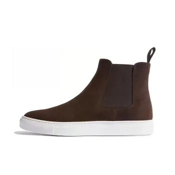 SCAROSSO Tommaso Round Toe Chelsea Boots