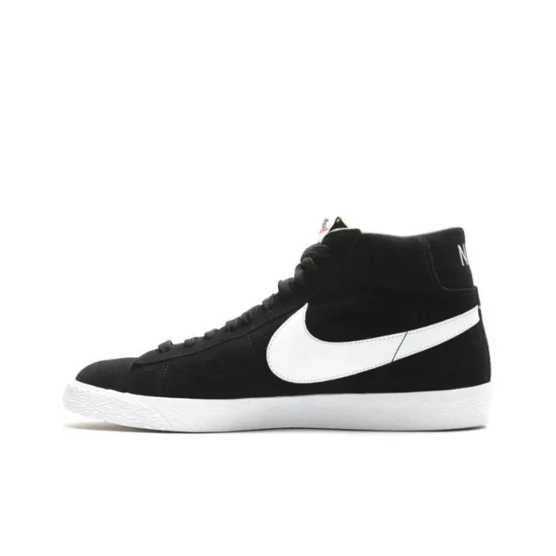 Nike Blazer Mid Premium Black White Gum-0