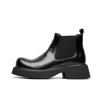 Beidouniao Chelsea Boots Men's Black