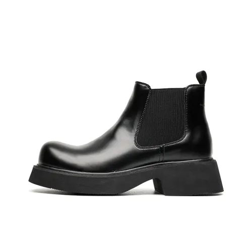 Beidouniao Chelsea boots inserts Men's Black