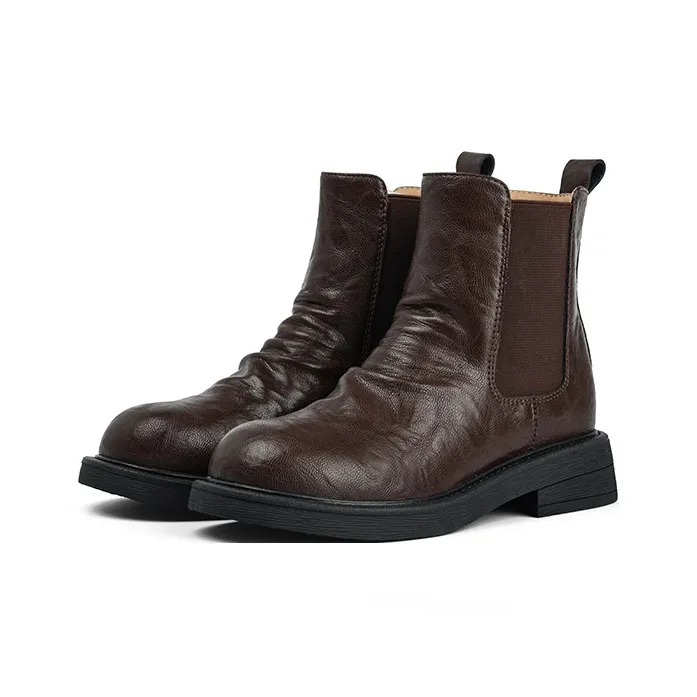 DAPHNE Short Chelsea Boots 4cm Women's-5
