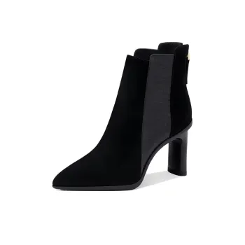 JESSICA SOPHIA Short Chelsea Boots 7.5cm Women's Black