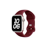 Burgundy/Butterfly Clasp Silicone