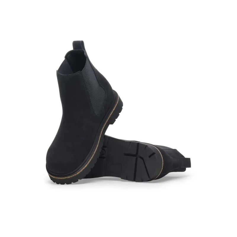 Birkenstock Highwood Slip Short Chelsea Boots Men's Black Regular-4