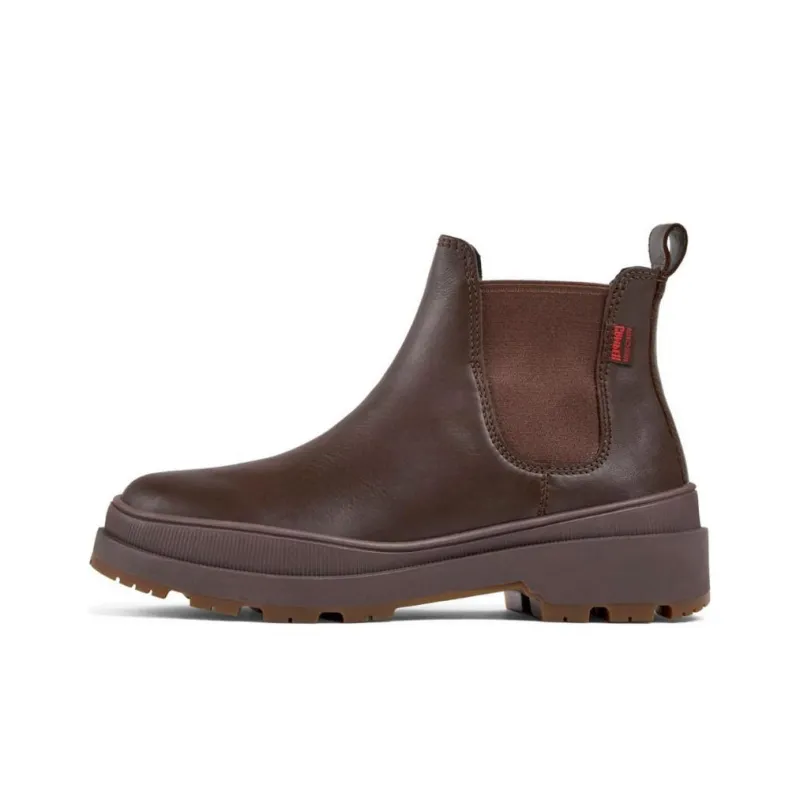 CAMPER Brutus Short Chelsea Boots Women's Brown-0