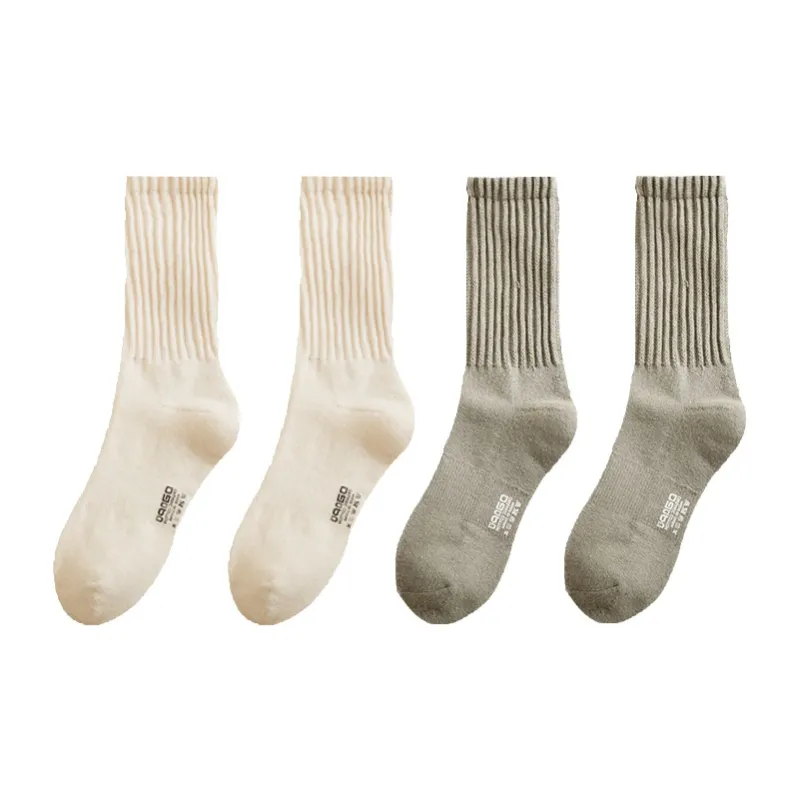 YOOKA Mid Calf Socks Unisex 4 Pack-13