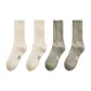 2 Cotton Natural+2 Gray[4 Pack]