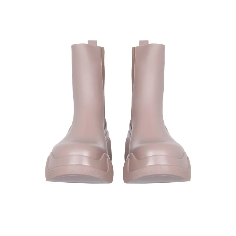 XOCOI Short Chelsea Boots Women's Pink-1