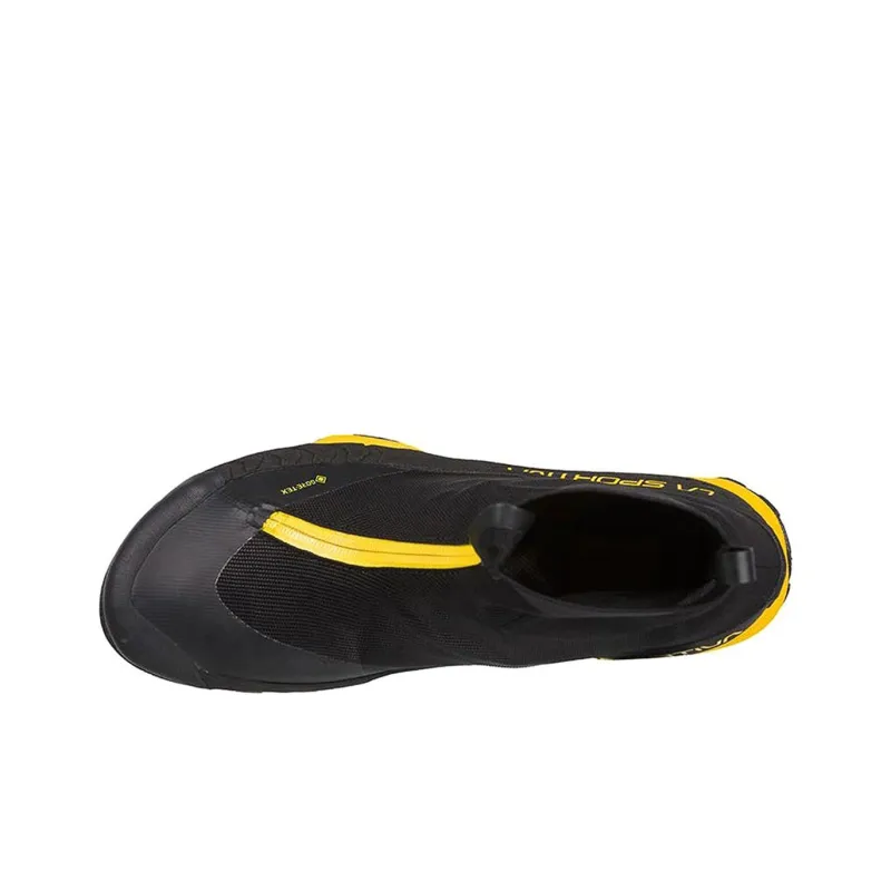 LA SPORTIVA Short Mid Calf Outdoor Boots Men's Black Yellow-2