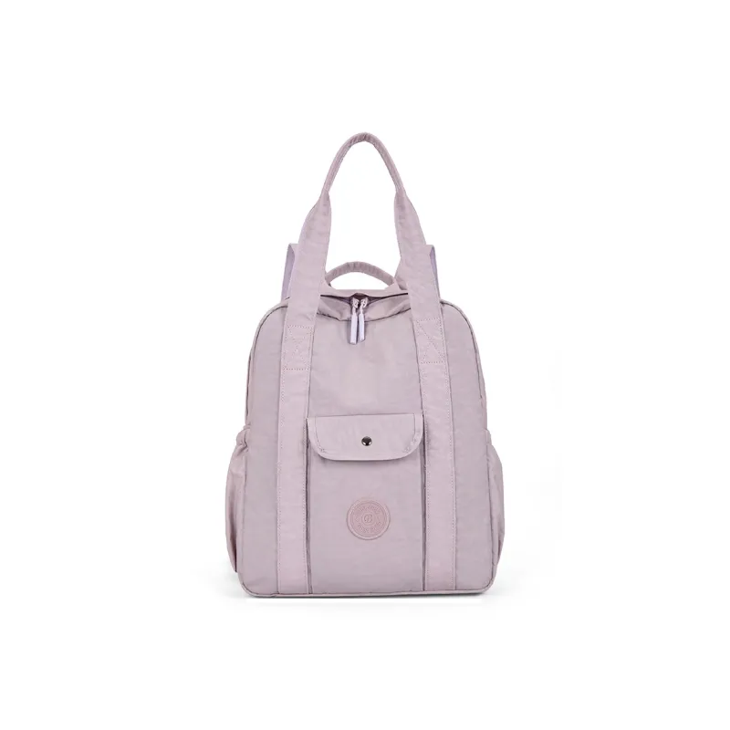 Yalu Nylon Backpack Regular Unisex Gray/Black/Purple/Yellow/Khaki/Blue-21