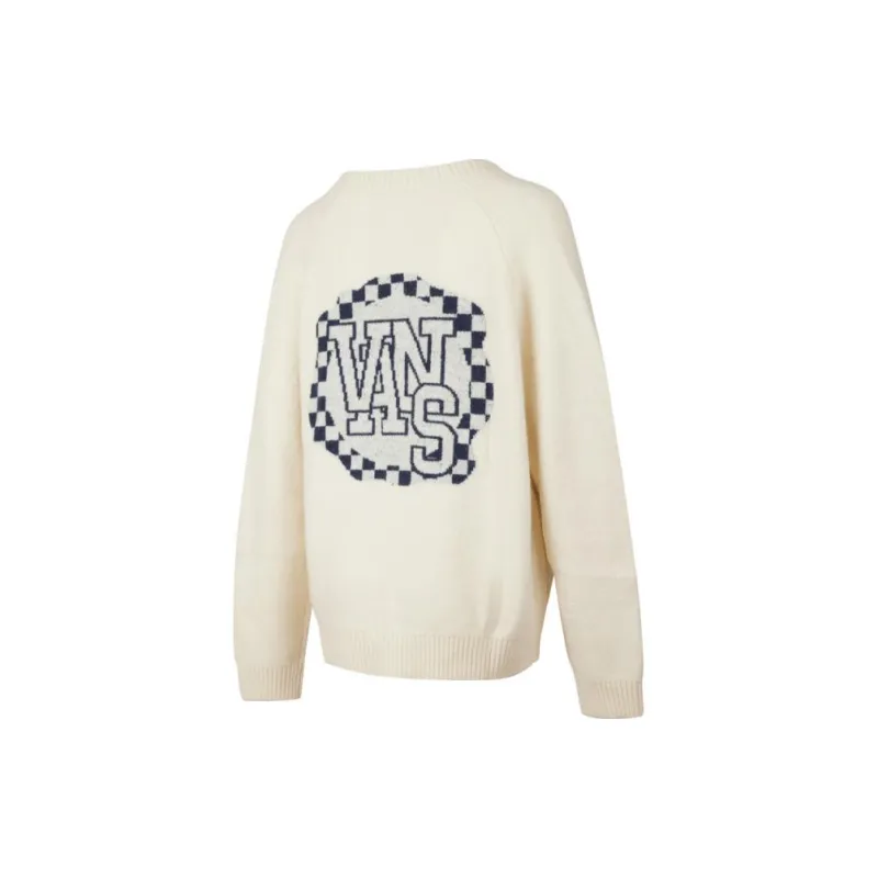 Vans Cardigan Knitwear Women's Beige-1