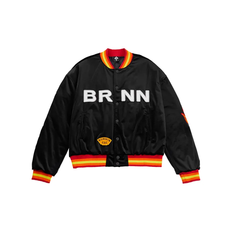 BURNIN Jackets Unisex Black-1