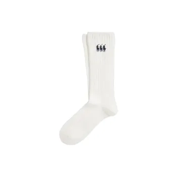 Polo Ralph Lauren Knee-High Socks Men's 1 Pack White