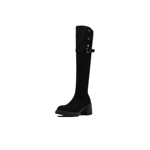 Zubumei Over the knee muddy boots 7CM Women's