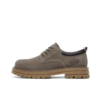 Dickies Minimalist Style Low Top Textured Workwear Outdoor Boots Men's Khaki