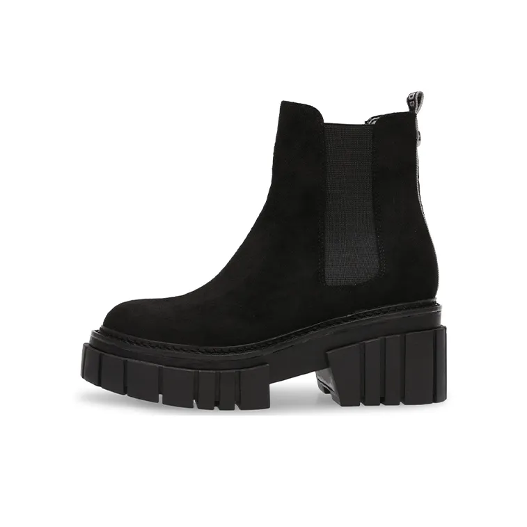 STEVE MADDEN Chelsea Boots Women's Black/Brown-0