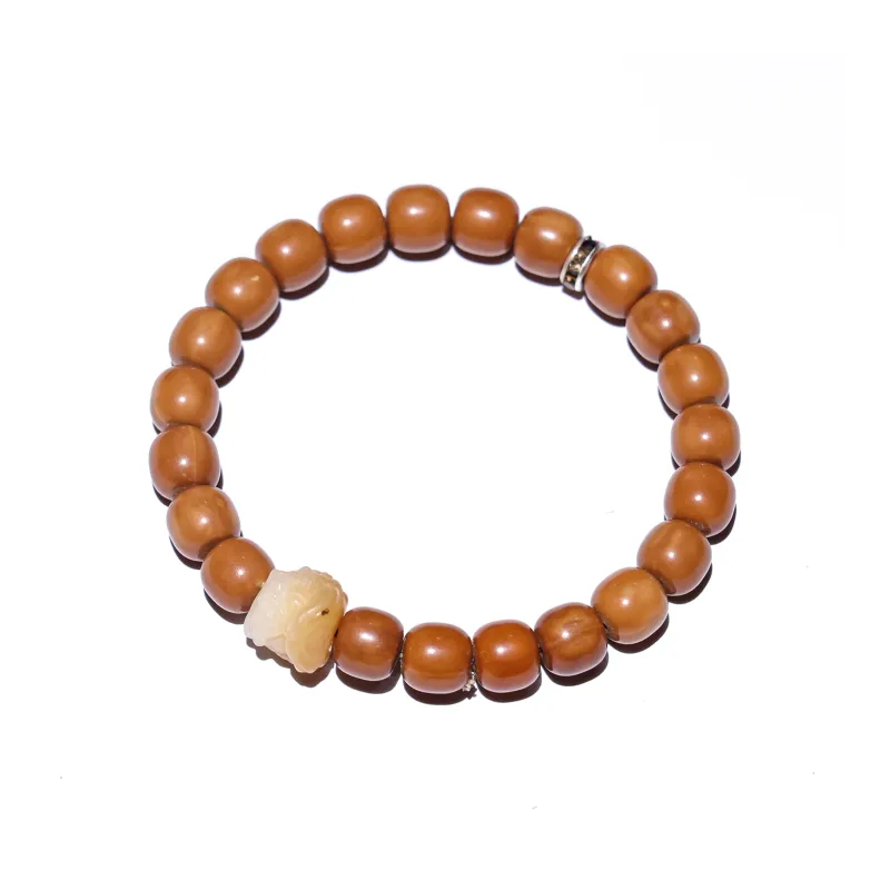 WUDE Monkey Head Walnut Wooden Bracelets Unisex-63