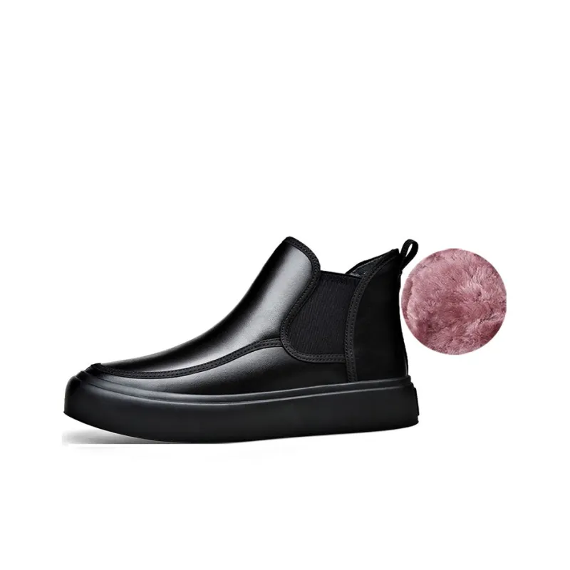 Cachiotti Short Chelsea Boots Men's Black-6