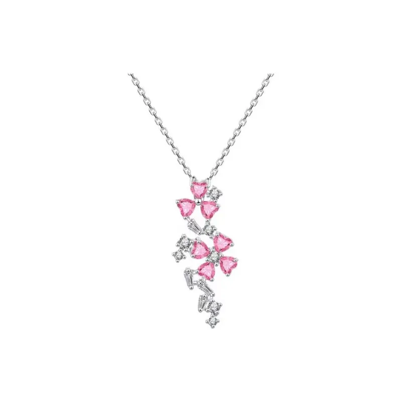 WANBAOYUANZHUBAO 925 Sterling Silver Necklaces Women's-0