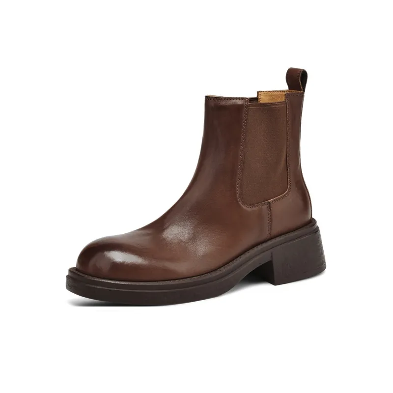 BOERDIQI Short Chelsea Boots 4.5cm Women's-9