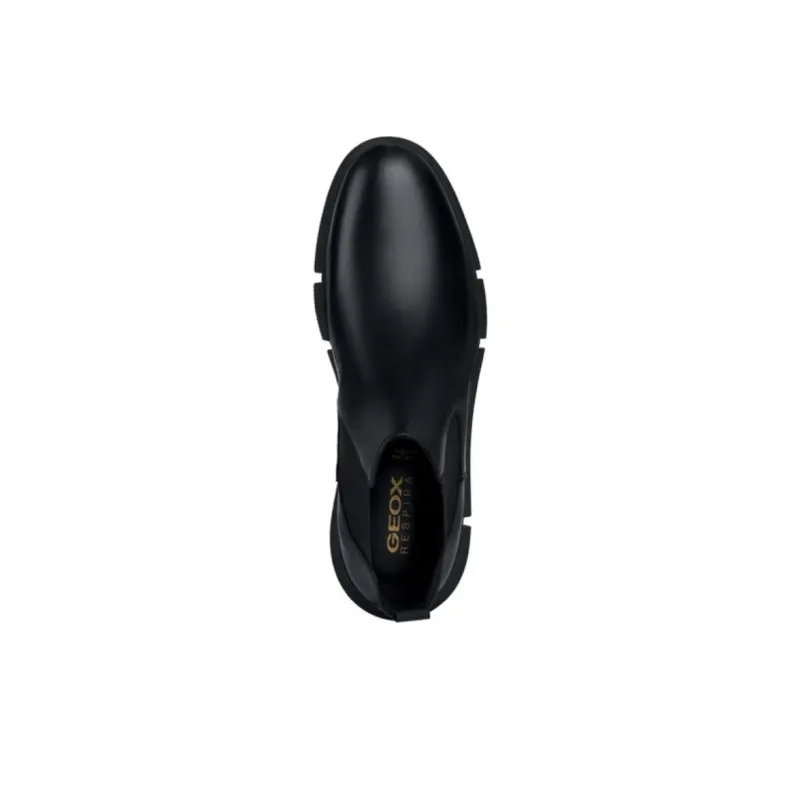 GEOX Adacter F Short Chelsea Boots Men's Black-3