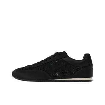 ZARA Abrasion Resistant Low Top Casual Shoes Women's Black