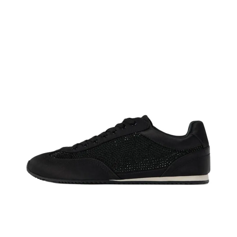 ZARA Abrasion Resistant Low Top Casual Shoes Women's Black-0
