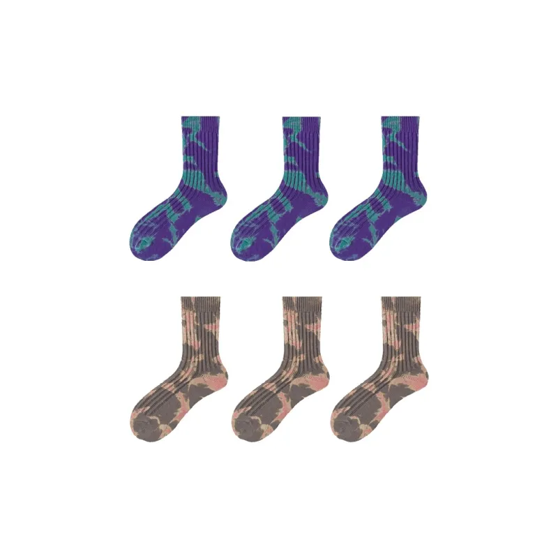YOOKA Mid Calf Socks Unisex Combo Set-15