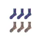 3 Green Purple+3 Red Gray[6 Pack]