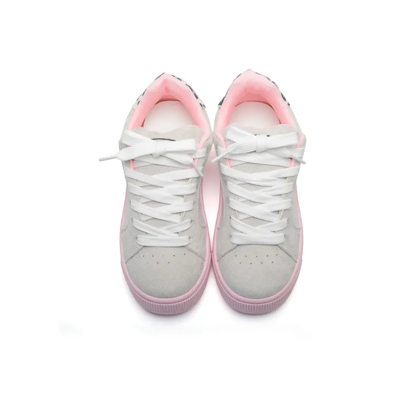 Circle Small Coverage, Breathable, Height Increasing Low Top Skateboard Shoes Women's Box Included-3