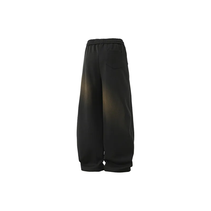 ELCORO Casual Pants Unisex Dark Gray-5