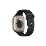 Apple Textured Monochrome Strap-Black
