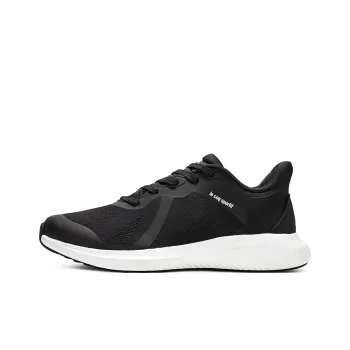 Le Coq Sportif Anti Slip Wear Resistant Low Top Casual Shoes Unisex Black