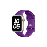 Dark Purple/Butterfly Clasp Silicone