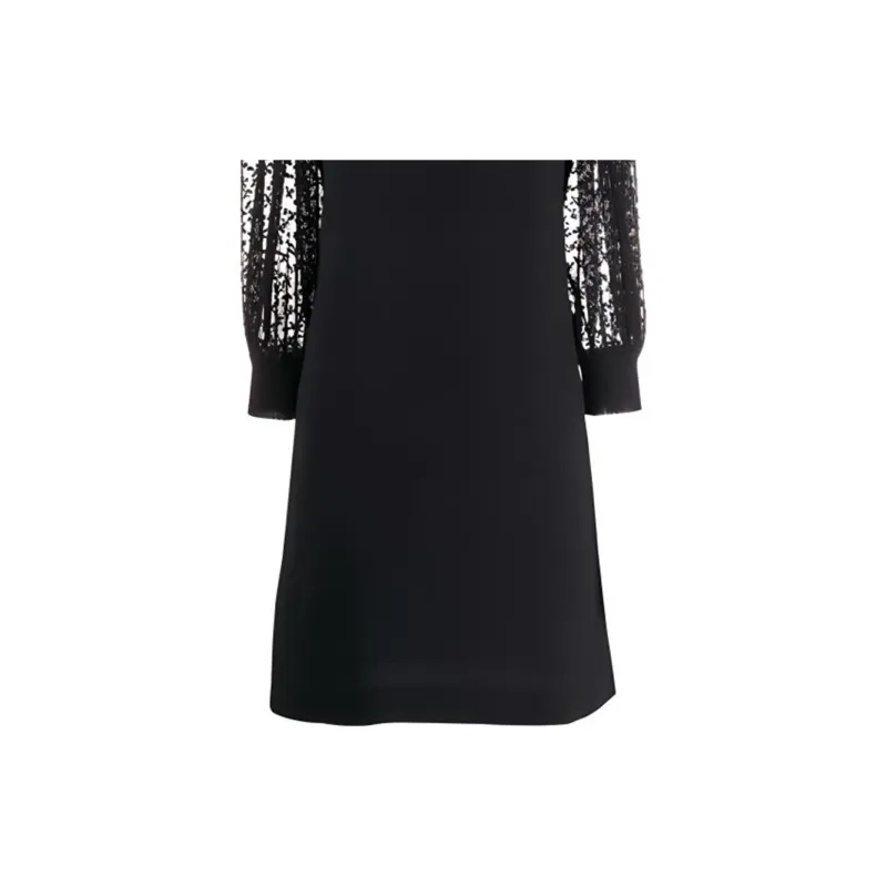 Givenchy Lace Sleeves Shift Dress-5