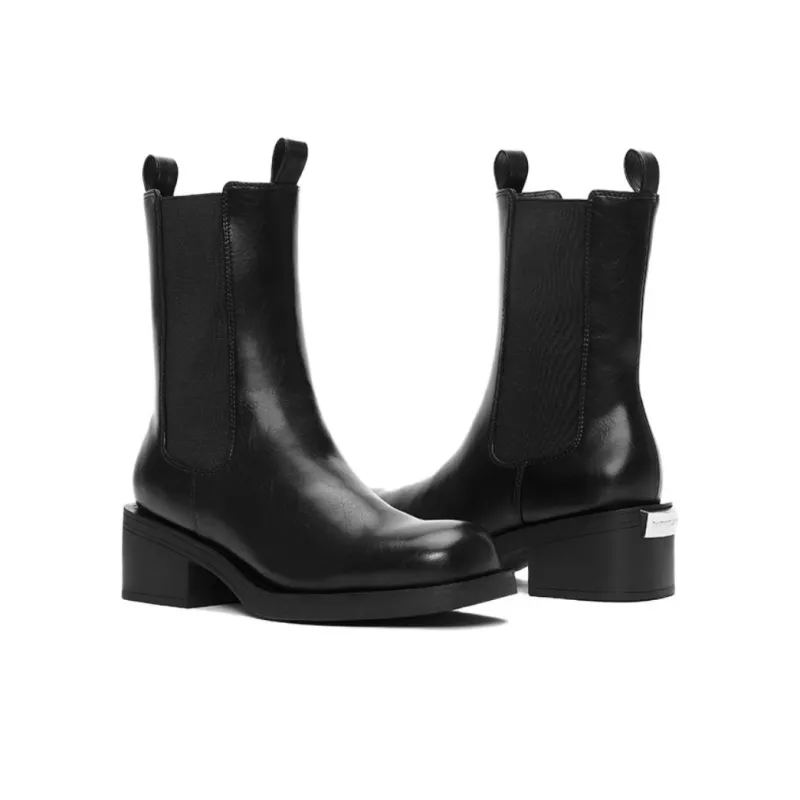 DAPHNE LAB Candy Series Crew Chelsea Boots Women's-3