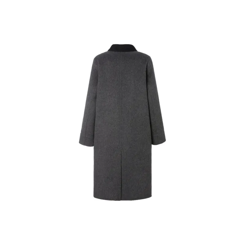 Mambe Coats Women's Dark Gray-1