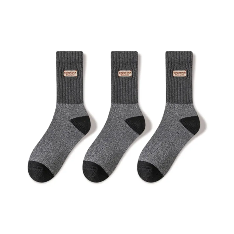JIAZINI Knee High Socks Men's 3 Pack-24