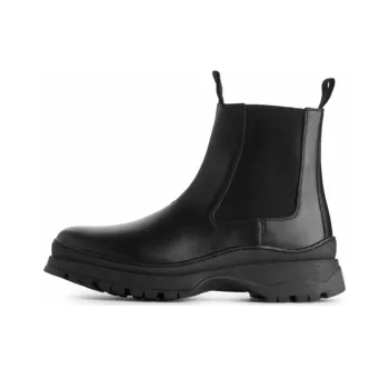 ARKET Short Chelsea Boots Men's Black