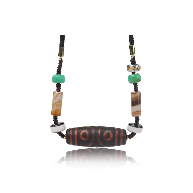 Gu He Jade Necklaces Unisex-0
