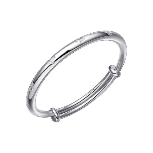 YINDIEFANG 999 Fine Silver Bangles Women's