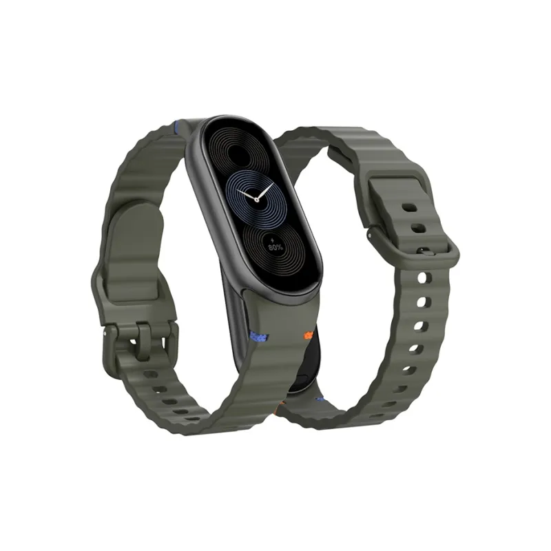 IBOANN Watch Band Xiaomi Compatibility Silicone Material-4