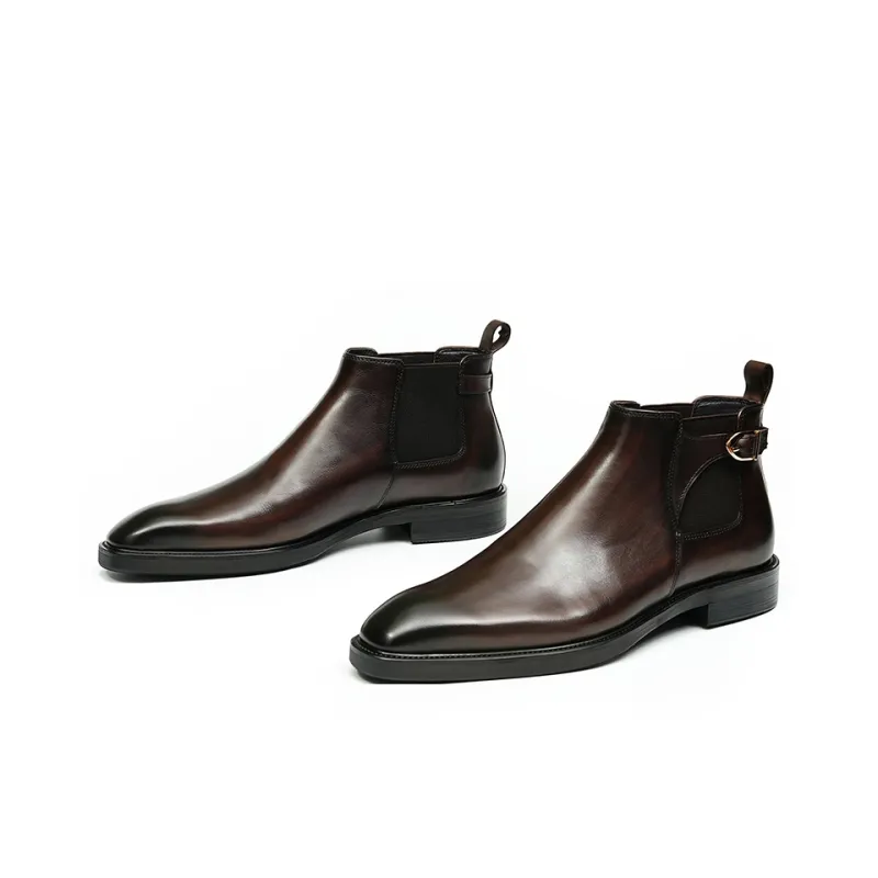 ASTON M.JAZZ Short Chelsea Boots Men's-2