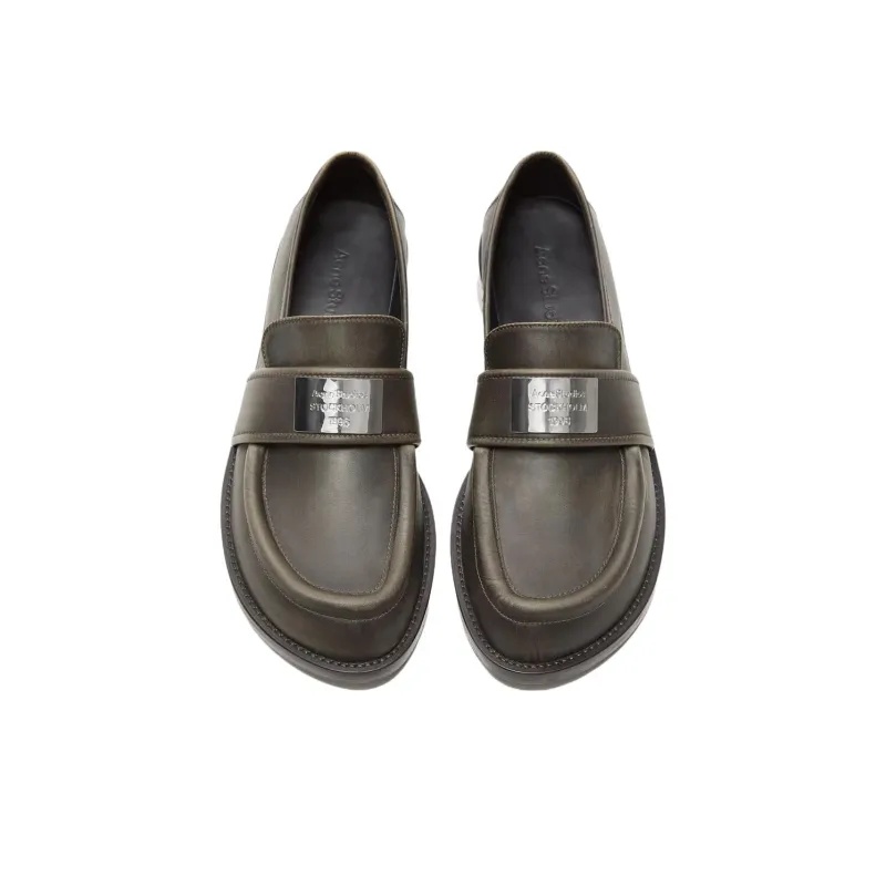 Acne Studios Loafers 3cm Women's Brown-1