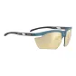 Charcoal Black/Blue/Multi-Layer Coated Gold