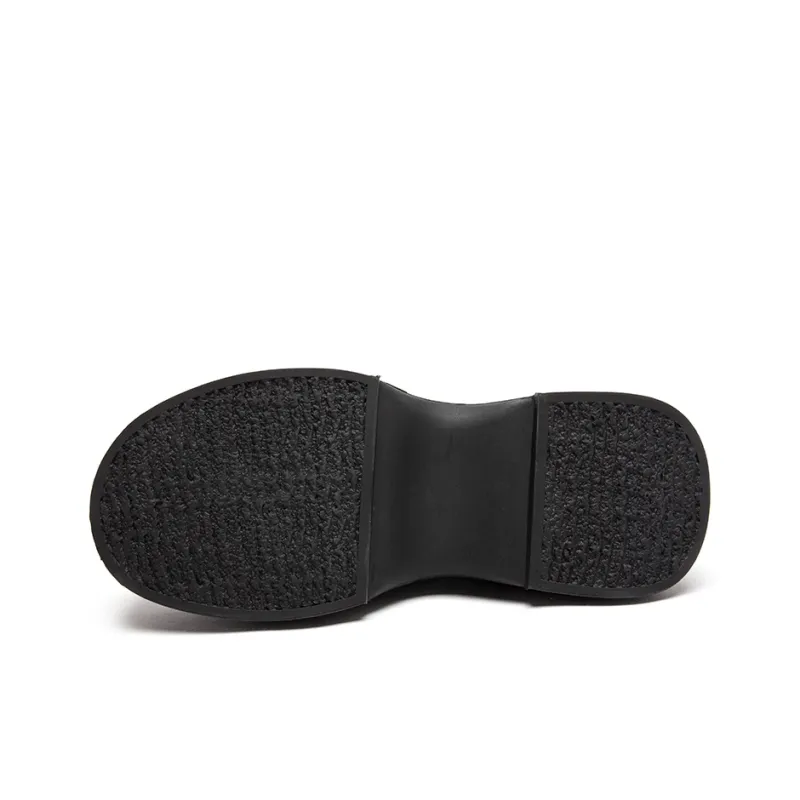 Anthony Miles Short Chelsea Boots Women's Black-4