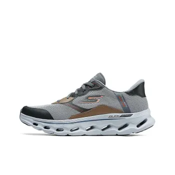 Skechers Glide Step 2.0 Wear Resistant Low Top Casual Shoes Men's Gray