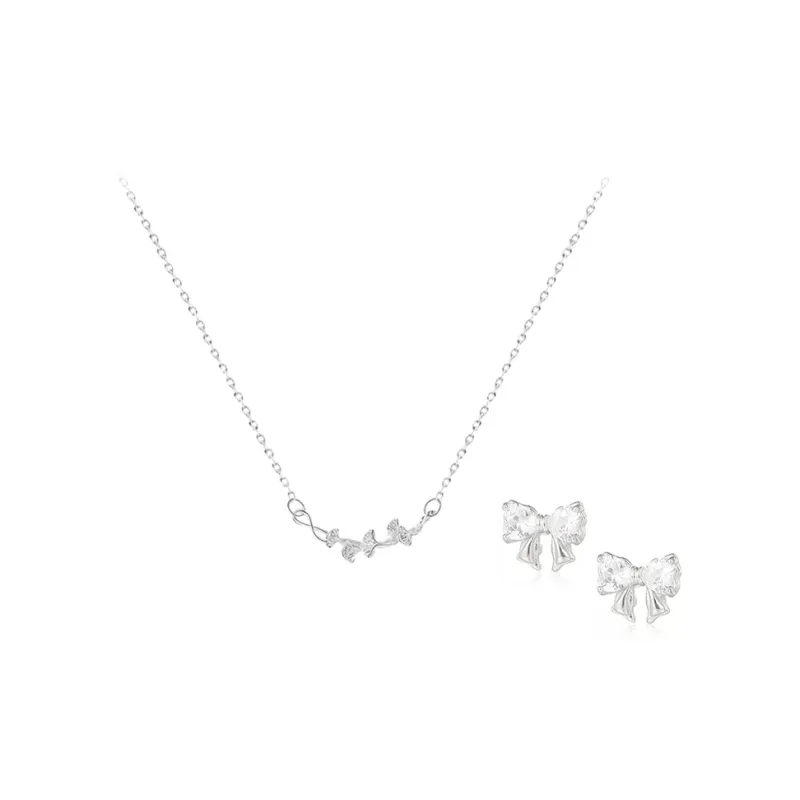 LUCA Sterling Silver Necklaces Women's Birthday Gift For Girlfriend, Bestie, Mom, And Couple-7