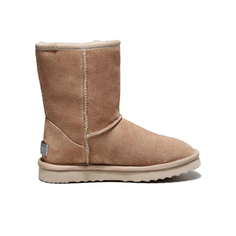 TASMAN AUS Crew Double Layer Classic Snow Boots 2cm Unisex-1