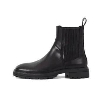 VAGABOND SHOEMAKERS Short Chelsea Boots 3.2cm Men's Black